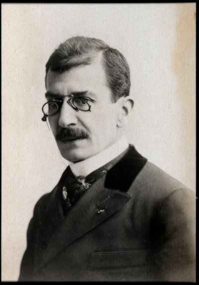 Portrait of Ferdinand Brunetiere by French Photographer